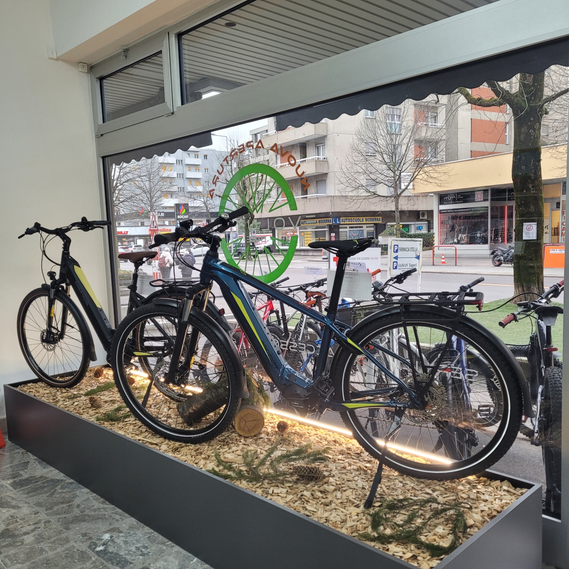 Vetrina Evolution Bike a Lugano